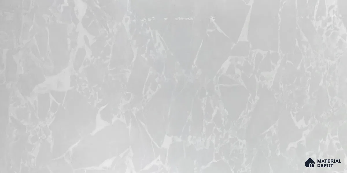 Kitchen Wall Tile TL 05402 C Bistro Neolith White Light 2 ft x 1 ft Ceramic Glossy Finish - 9 mm | Suitable For Kitchen, Bathroom Walls and Backsplashes (Sample)