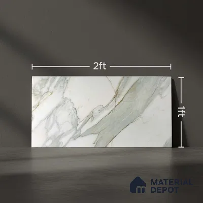 Kitchen Wall Tile TL 05397 B Bistro Noble Satvario Light 2 ft x 1 ft Ceramic Matte Finish - 9 mm | Suitable For Kitchen, Bathroom Walls and Backsplashes (Sample)