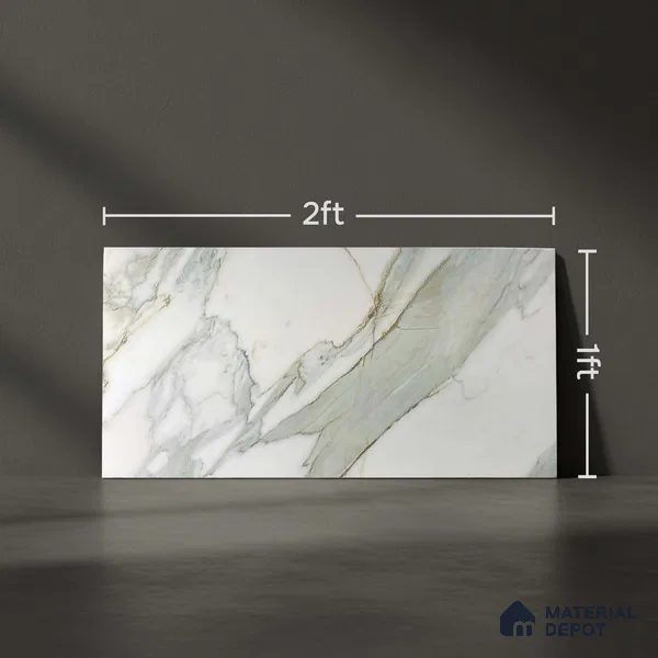 Kitchen Wall Tile TL 05397 B Bistro Noble Satvario Light 2 ft x 1 ft Ceramic Matte Finish - 9 mm | Suitable For Kitchen, Bathroom Walls and Backsplashes (Sample)