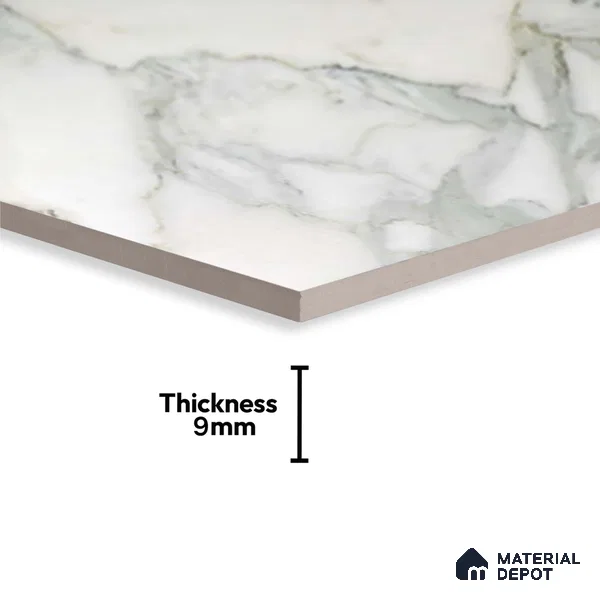 Kitchen Wall Tile TL 05397 B Bistro Noble Satvario Light 2 ft x 1 ft Ceramic Matte Finish - 9 mm | Suitable For Kitchen, Bathroom Walls and Backsplashes (Sample)