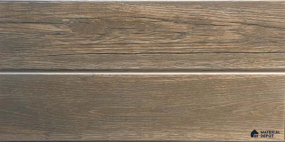 Kitchen Wall Tile TL 05408 Bistro Teak Brown Dark 2 ft x 1 ft Ceramic Matte Finish - 9 mm | Suitable For Kitchen, Bathroom Walls and Backsplashes (Sample)