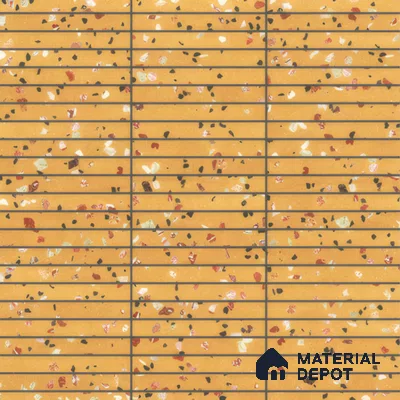 Faux Subway Wall Tile TL 00231 B Kitkat Yellow 1 ft x 1 ft Matte Finish Ceramic Tile - 9 mm | Suitable For Kitchen, Bathroom, Dining Area | Please Expect a Slight Variation of Pattern