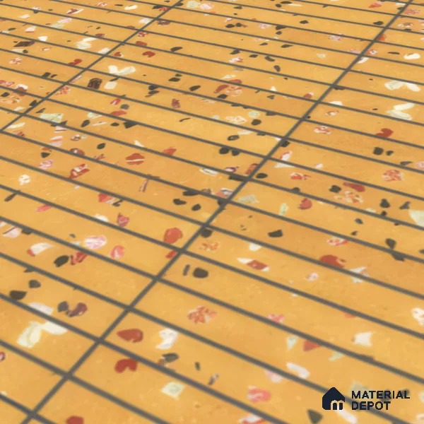 Faux Subway Wall Tile TL 00231 B Kitkat Yellow 1 ft x 1 ft Matte Finish Ceramic Tile - 9 mm | Suitable For Kitchen, Bathroom, Dining Area | Please Expect a Slight Variation of Pattern