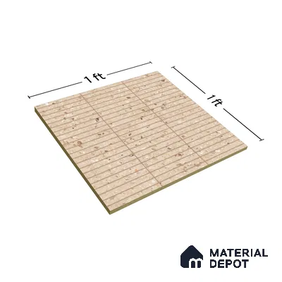 Faux Subway Wall Tile TL 00231 E Kitkat Beige 1 ft x 1 ft Matte Finish Ceramic Tile - 9 mm | Suitable For Kitchen, Bathroom, Dining Area | Please Expect a Slight Variation of Pattern