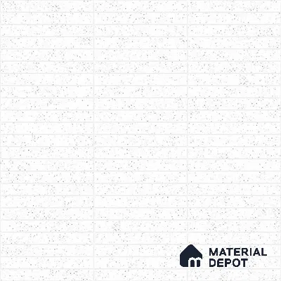 Faux Subway Wall Tile TL 05004 B Cinthia Kitkat Terrazo White 1 ft x 1 ft Ceramic Matte Finish - 9.5 mm | Suitable for Highlighter Walls, Foyer, Bathroom, Kitchen Wall & Backsplashes | Please Expect a Slight Variation of Pattern (Sample)