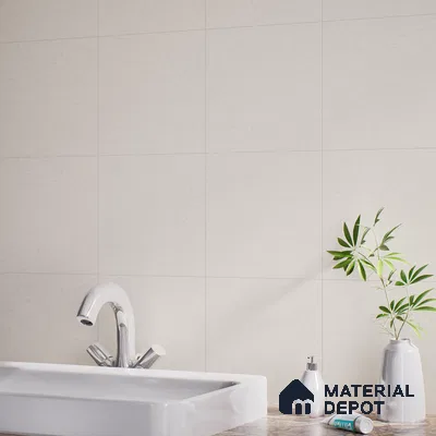 Faux Subway Wall Tile TL 05004 C Cinthia Kitkat Bisque Crema 1 ft x 1 ft Ceramic Matte Finish - 9.5 mm | Suitable for Highlighter Walls, Foyer, Bathroom, Kitchen Wall & Backsplashes (Sample)