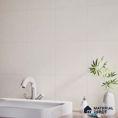 Faux Subway Wall Tile TL 05004 C Cinthia Kitkat Bisque Crema 1 ft x 1 ft Ceramic Matte Finish - 9.5 mm | Suitable for Highlighter Walls, Foyer, Bathroom, Kitchen Wall & Backsplashes