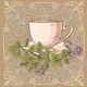 Kitchen Wall Tile TL 00210 B Highlighter 1 Tea Cup & Saucer 1 ft x 1 ft Matte Finish Ceramic Tile - 9 mm | Suitable For Kitchen Backsplash | Please Expect a Slight Variation of Pattern | Image 02