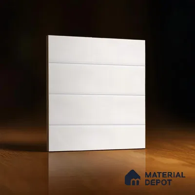 Kitchen Wall Tile TL 00209 A Light White 1 ft x 1 ft Matte Finish Ceramic Tile - 9 mm | Suitable For Kitchen Backsplash, Bathroom| Please Expect a Slight Variation of Pattern