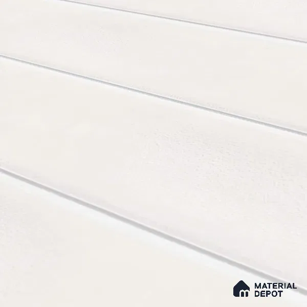 Kitchen Wall Tile TL 00209 A Light White 1 ft x 1 ft Matte Finish Ceramic Tile - 9 mm | Suitable For Kitchen Backsplash, Bathroom| Please Expect a Slight Variation of Pattern