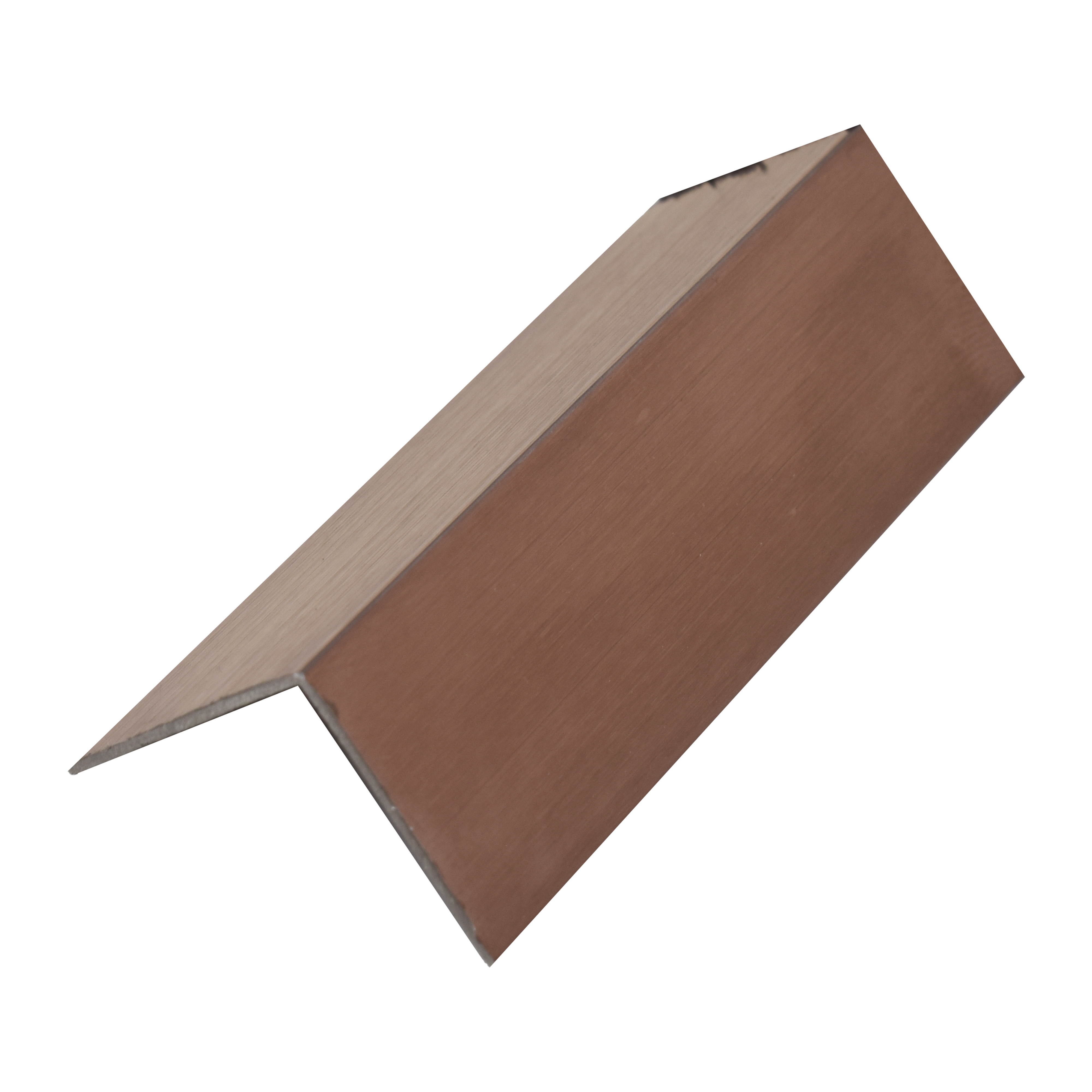 SS 304 L Profile Brush Rose Gold Matte Finish Edgeline PM 00290 J | 10 ft (2.96 mtr) x 20 mm x 0.8 mm | Suitable for Corner Applications | Adhesive Type Installation | Suitable for Floor & Walls