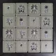 Handmade Third Fired Tumbled Tile TL 12986 B Sage Palmyra 97x97 mm Matte Finish Vitrified Full Body British Colonial Series Tile - 10 mm | Random Designs | No Single Design Selection Image 01