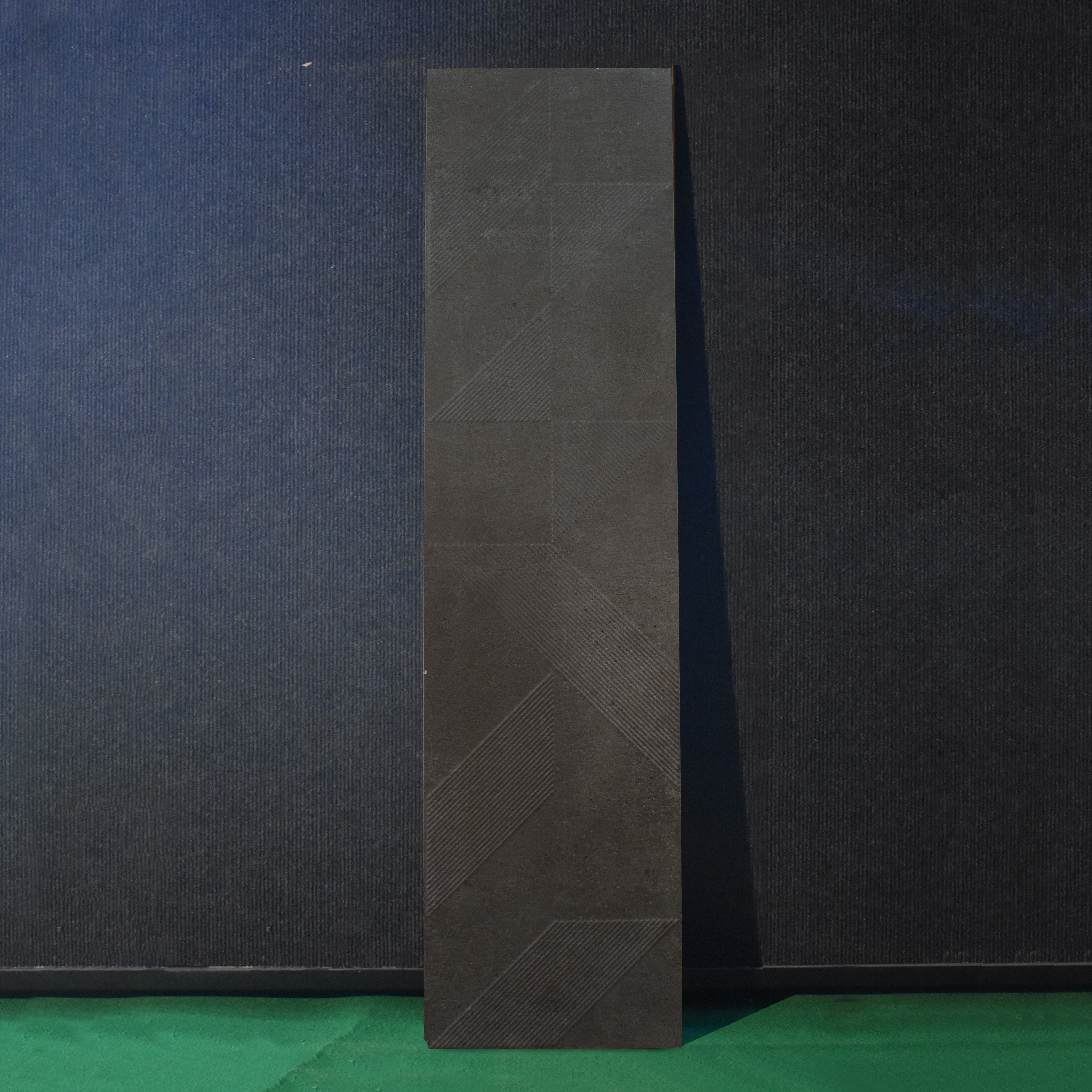 TL 01226 B Lassa Steel Spiga 1200x300 mm GVT Abstract Look Tile - 9 mm