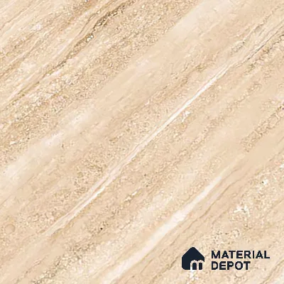 TL 04455 Latin Travertine Grande 1200 x 600 mm Digital Punch Matte Finish Vitrified Tile - 9 mm (Sample)