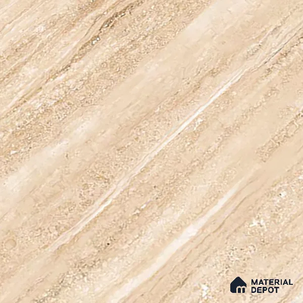 TL 04455 Latin Travertine Grande 1200 x 600 mm Digital Punch Matte Finish Vitrified Tile - 9 mm (Sample)