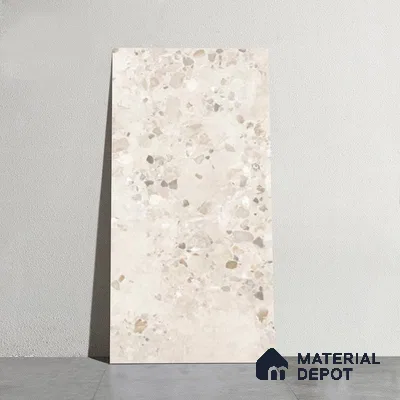 TL 00836 Lavish Ceramics Merkland Bianco Double Carving 1200 x 600 mm Matte Finish Tile | Random Designs
