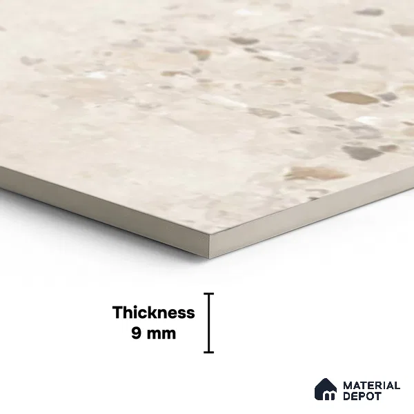 TL 00836 Lavish Ceramics Merkland Bianco Double Carving 1200 x 600 mm Matte Finish Tile | Random Designs
