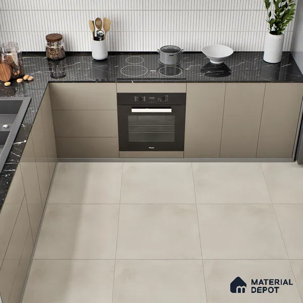 TL 00868 Oficiana Accialo 2 ft x 2 ft Matte Finish Tile - 9 mm | Suitable for Living Room, Bedroom, Bathroom | Random Designs