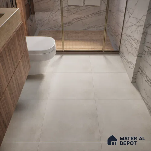TL 00868 Oficiana Accialo 2 ft x 2 ft Matte Finish Tile - 9 mm | Suitable for Living Room, Bedroom, Bathroom | Random Designs