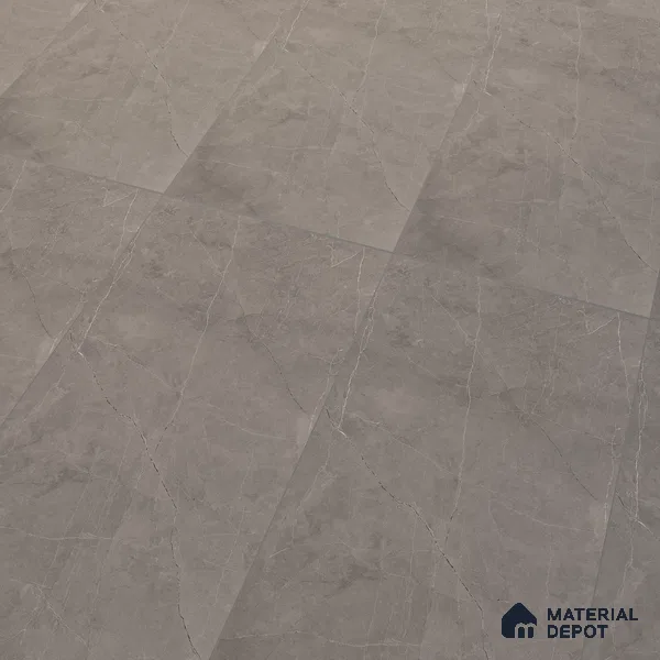 Marble Wall & Floor Tile | TL 00833 Pulpis Grey | 4 ft x 2 ft Matte Finish Vitrified Tile | Suitable For Living Room, Bedroom, Bathroom | Random Designs