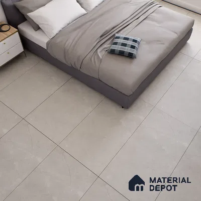 Marble Wall & Floor Tile TL 11398 Rocker Pulpis Silver | 4 ft x 2 ft Matte Finish Vitrified Tile - 9 mm | Suitable For Living Room, Bedroom & Bathroom | Random Designs