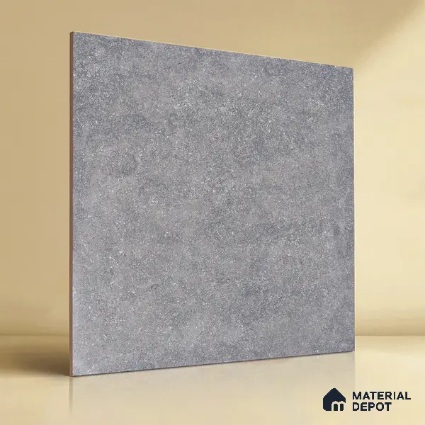 TL 00863 Rock Grey 2 ft x 2 ft Matte Finish Tile - 9 mm | Suitable for Living Room, Bedroom, Bathroom