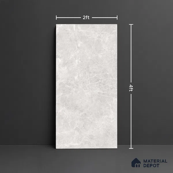 TL 00807 Runa Bianco 1200x600 mm Punch Matte Finish Vitrified Wall & Floor Tile - 9 mm