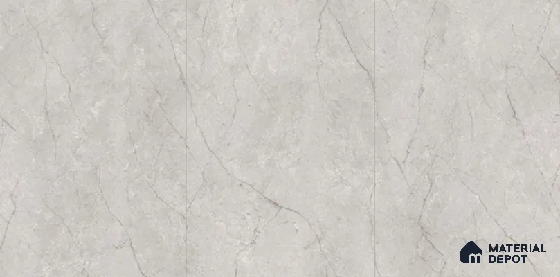 TL 02266 Lead Grey 6 ft x 4 ft Glossy Finish Endless Vitrified Wall & Floor Tile - 9 mm | Adhesive and Spacers Must be Used During Installation