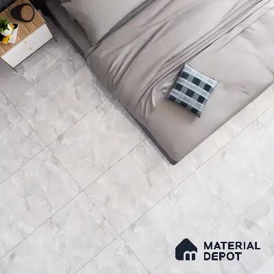 Marble Floor & Wall Tile TL 05563 C Lemsa Light 4 ft x 2 ft Glossy Finish Vitrified Tile - 9 mm (Random 4)