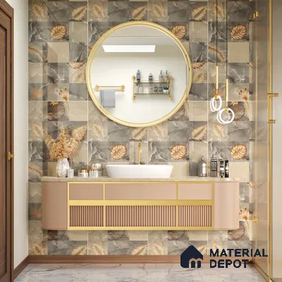 TL 05563 Lemsa Decor 4 ft x 2 ft Glossy Finish Wall Tile - 9 mm