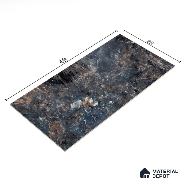 TL 00953 Lemurian Natural 1200x600 mm High Gloss Finish Vitrified Wall & Floor Tile - 9 mm