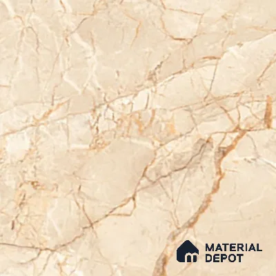 TL 02220 1 Lenitive Cream 4 ft x 2 ft Carving Matte Finish Vitrified Tile - 9 mm (Random 3)