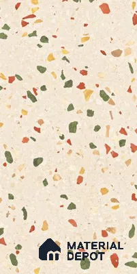 TL 12798 B Levanzo Terrazzo Beige 4 ft x 2 ft Vitrified Matte Finish Tile - 9 mm