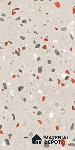 TL 12798 C Levanzo Terrazzo Grey 4 ft x 2 ft Vitrified Matte Finish Tile - 9 mm