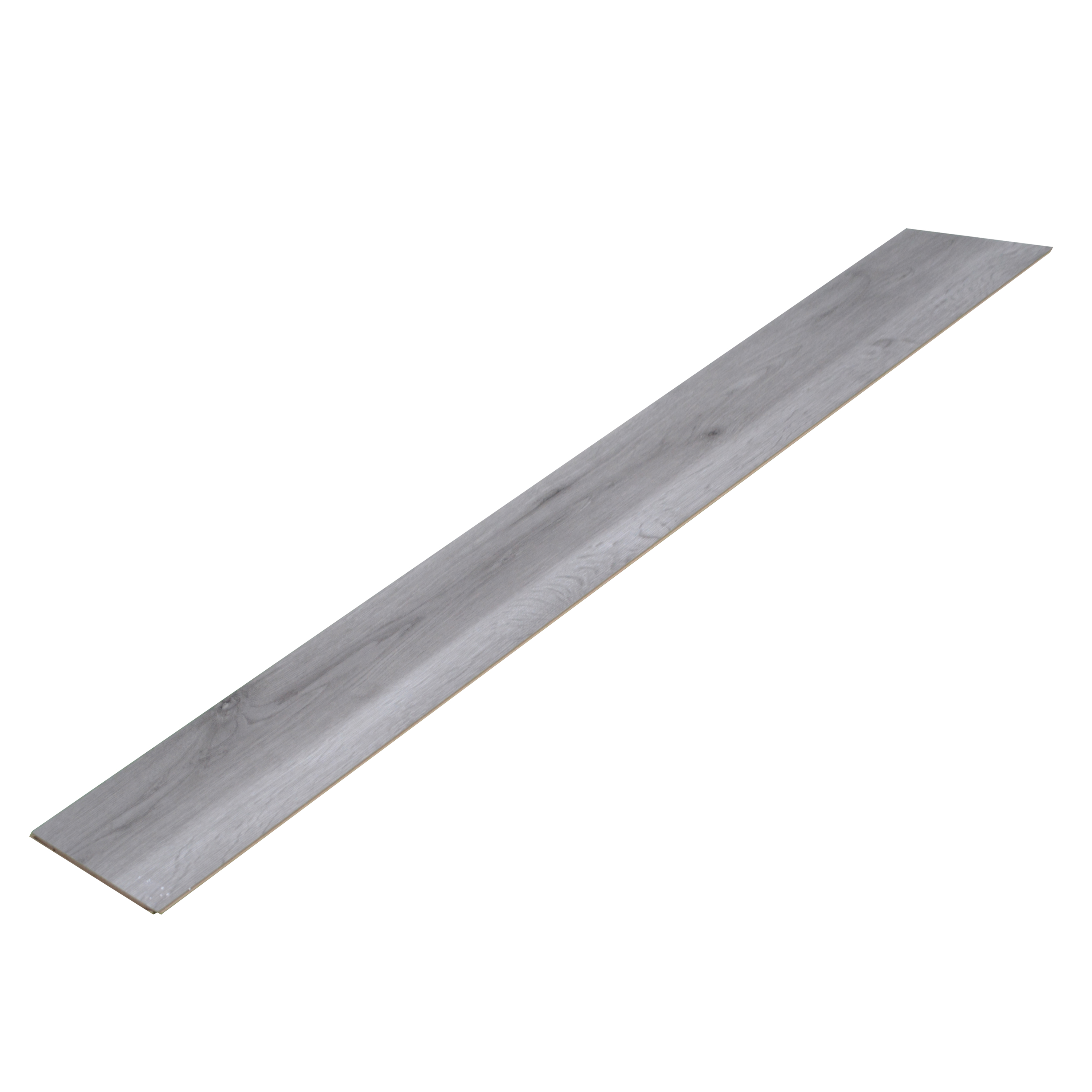 HDF Embossed Laminate Wood Floor AC4 Class 32 Grade Impulse Mountain Grey LF 00303 G 48 x 8 inch (1215x195 mm) - 8 mm | Embossed Natural Wood Surface | Square Edge | Arc Click Locking System with Moisture Resistant Yellow HDF Board | 7-10 Years Warranty