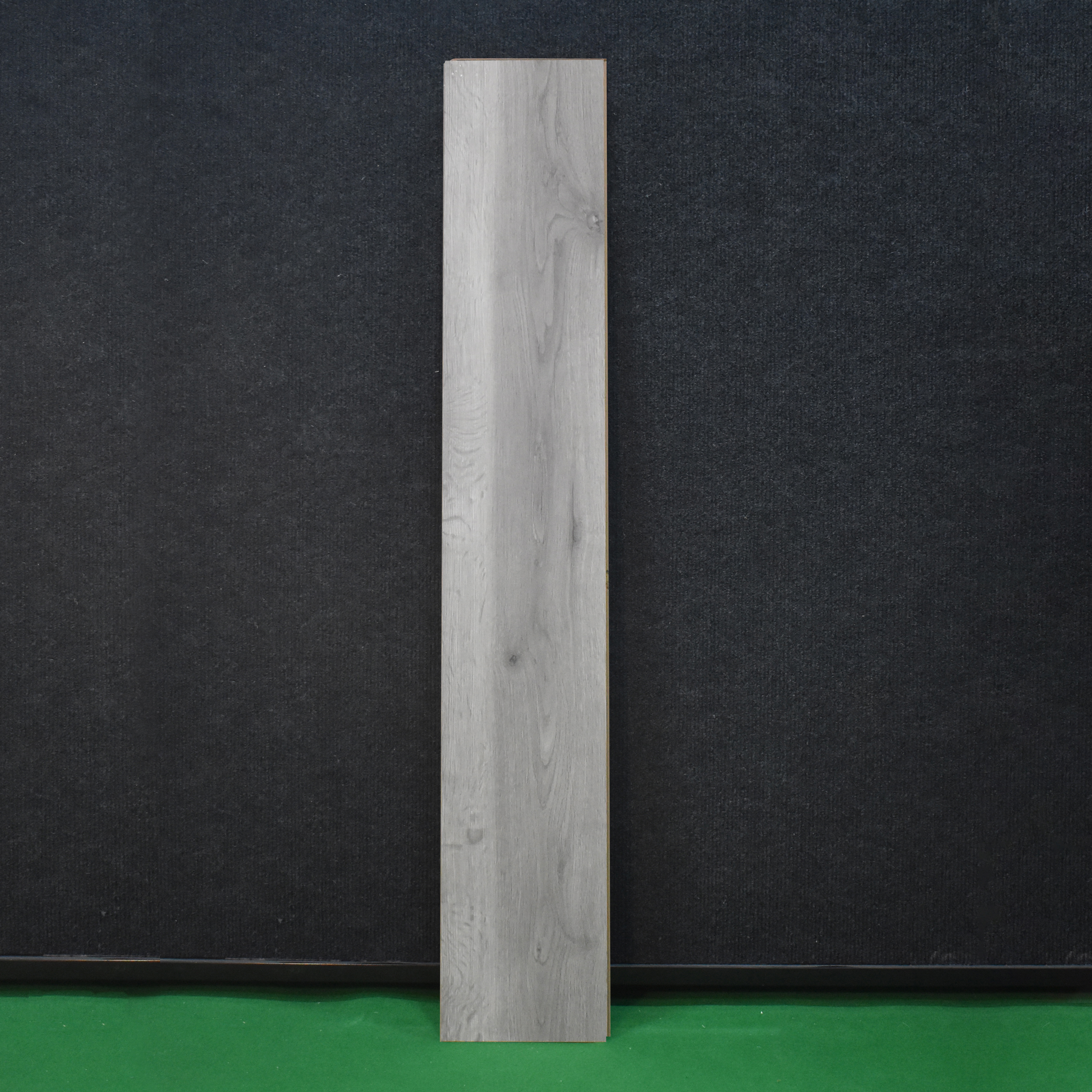 HDF Embossed Laminate Wood Floor AC4 Class 32 Grade Impulse Mountain Grey LF 00303 G 48 x 8 inch (1215x195 mm) - 8 mm | Embossed Natural Wood Surface | Square Edge | Arc Click Locking System with Moisture Resistant Yellow HDF Board | 7-10 Years Warranty