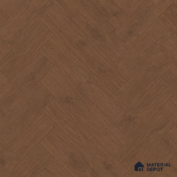 HDF Laminate Wood Floor AC5 Grade LF 00361 B Opulent Cappuccino Walnut (600x100 mm) - 12 mm | 100 HRS Spill Proof | EIR Surface | Anti Static and Stain Resistant | 0.5 mm Small V Groove | Uniclic