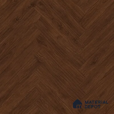 HDF Laminate Wood Floor AC5 Grade LF 00361 E Opulent Royal Walnut (600x100 mm) - 12 mm | 100 HRS Spill Proof | EIR Surface | Anti Static and Stain Resistant | 0.5 mm Small V Groove | Uniclic
