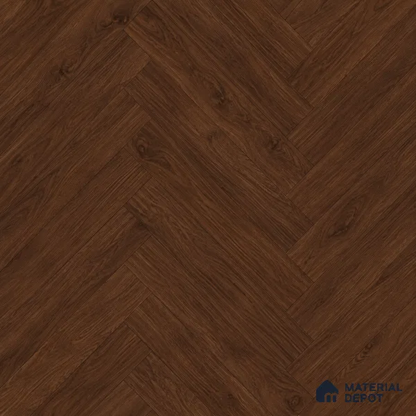 HDF Laminate Wood Floor AC5 Grade LF 00361 E Opulent Royal Walnut (600x100 mm) - 12 mm | 100 HRS Spill Proof | EIR Surface | Anti Static and Stain Resistant | 0.5 mm Small V Groove | Uniclic