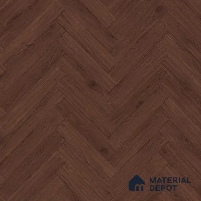 HDF Laminate Wood Floor AC5 Grade LF 00361 F Opulent Imperial Walnut (600x100 mm) - 12 mm | 100 HRS Spill Proof | EIR Surface | Anti Static and Stain Resistant | 0.5 mm Small V Groove | Uniclic