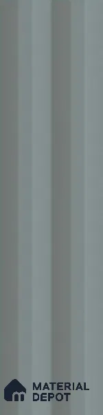 Subway Fluted Wall Tile TL 04963 G Brillo Raven Pearl 12 x 3 inch Ceramic Matte Finish - 6.5 mm | Suitable for Highlighter Walls, Foyer, Bathroom, Kitchen Wall & Backsplashes (Sample)