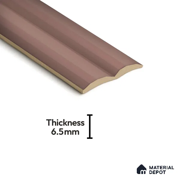 Subway Fluted Wall Tile TL 04963 H Brillo Rustic Earth 12 x 3 inch Ceramic Matte Finish - 6.5 mm | Suitable for Highlighter Walls, Foyer, Bathroom, Kitchen Wall & Backsplashes (Sample)