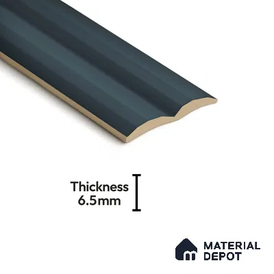 Subway Fluted Wall Tile TL 04963 I Brillo Paprica Ash 12 x 3 inch Ceramic Matte Finish - 6.5 mm | Suitable for Highlighter Walls, Foyer, Bathroom, Kitchen Wall & Backsplashes (Sample)