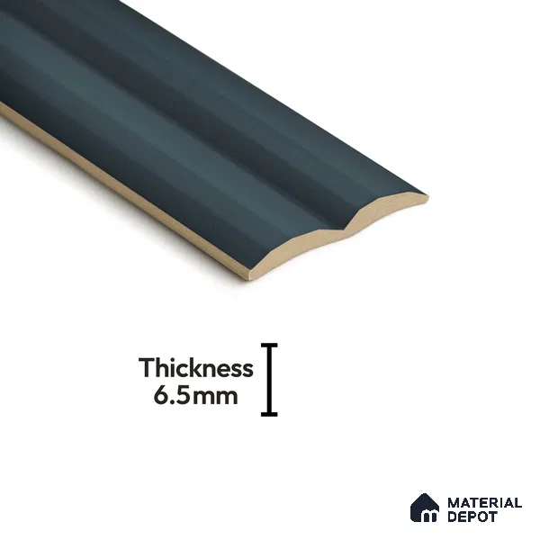 Subway Fluted Wall Tile TL 04963 I Brillo Paprica Ash 12 x 3 inch Ceramic Matte Finish - 6.5 mm | Suitable for Highlighter Walls, Foyer, Bathroom, Kitchen Wall & Backsplashes (Sample)