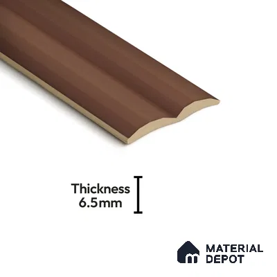 Subway Fluted Wall Tile TL 04963 J Brillo Cedar Bark 12 x 3 inch Ceramic Matte Finish - 6.5 mm | Suitable for Highlighter Walls, Foyer, Bathroom, Kitchen Wall & Backsplashes (Sample)