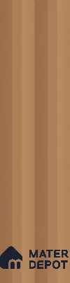 Subway Fluted Wall Tile TL 04963 Brillo Mellow Yellow 12 x 3 inch Ceramic Matte Finish - 6.5 mm | Suitable for Highlighter Walls, Foyer, Bathroom, Kitchen Wall & Backsplashes