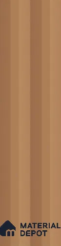 Subway Fluted Wall Tile TL 04963 Brillo Mellow Yellow 12 x 3 inch Ceramic Matte Finish - 6.5 mm | Suitable for Highlighter Walls, Foyer, Bathroom, Kitchen Wall & Backsplashes