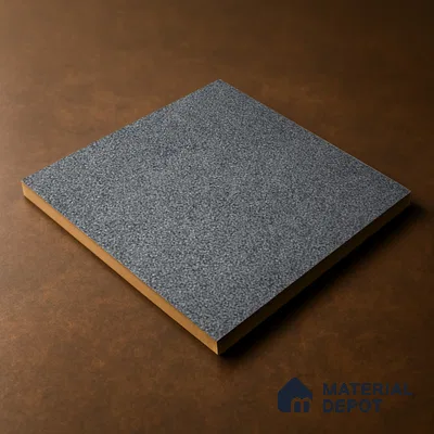 Parking Floor Tile TL 02330 B Dark 16 x 16 inch Vitrified Anti Skid Matte Finish Heavy Duty Tile - 12 mm | Suitable For Bathroom, Heavy Traffic Areas | Pattern Alignment May Vary | 2-3 mm Spacer is Mandatory