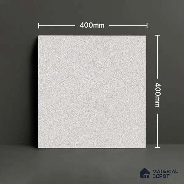 Parking Floor Tile TL 02330 A Light 16 x 16 inch Vitrified Anti Skid Matte Finish Heavy Duty Tile - 12 mm | Suitable For Outdoor, Heavy Traffic Areas | Pattern Alignment May Vary | 2-3 mm Spacer is Mandatory