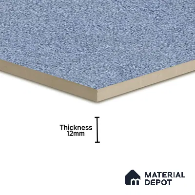 Parking Floor Tile TL 02331 B Dark 16 x 16 inch Vitrified Anti Skid Matte Finish Heavy Duty Tile - 12 mm | Suitable For Bathroom, Balcony, Heavy Traffic Areas | Pattern Alignment May Vary | 2-3 mm Spacer is Mandatory